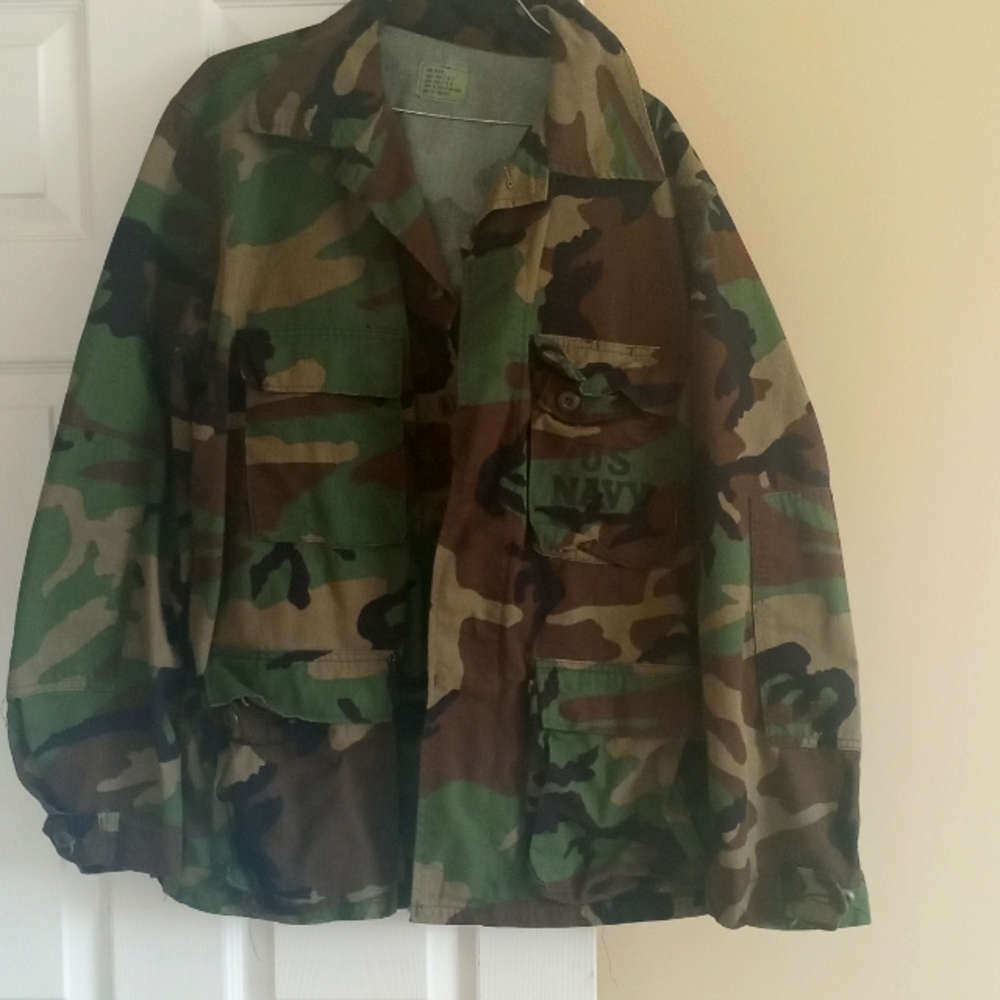 Authentic camouflage jacket